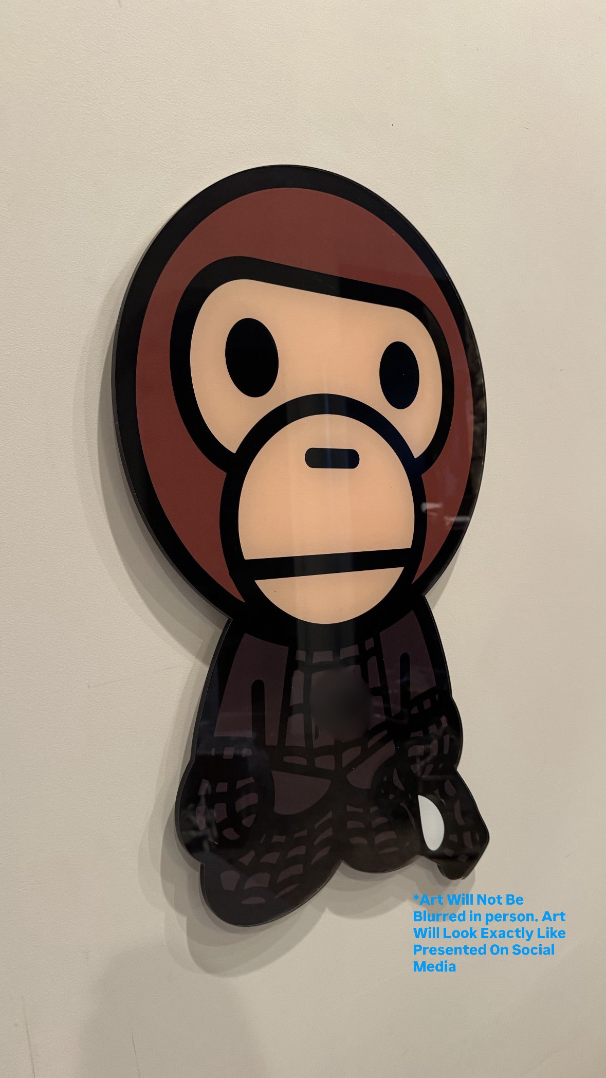 Black “Ape” Wall Art