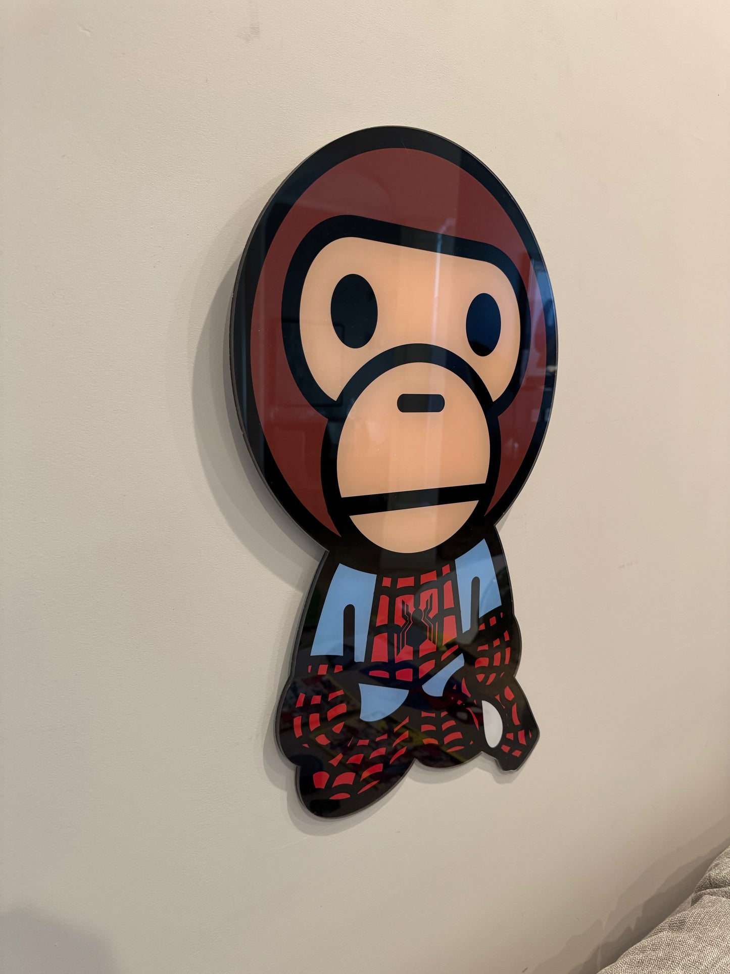 Spidey x Baby Milo Wall Art