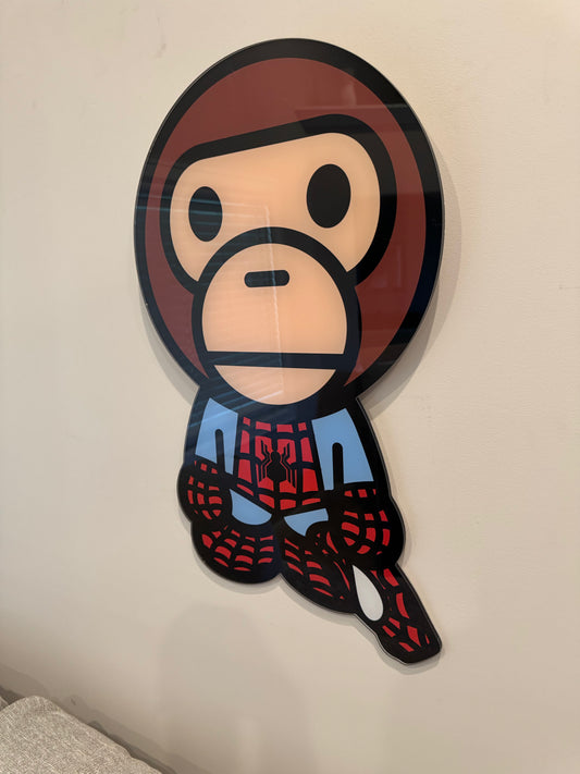 Spidey x Baby Milo Wall Art
