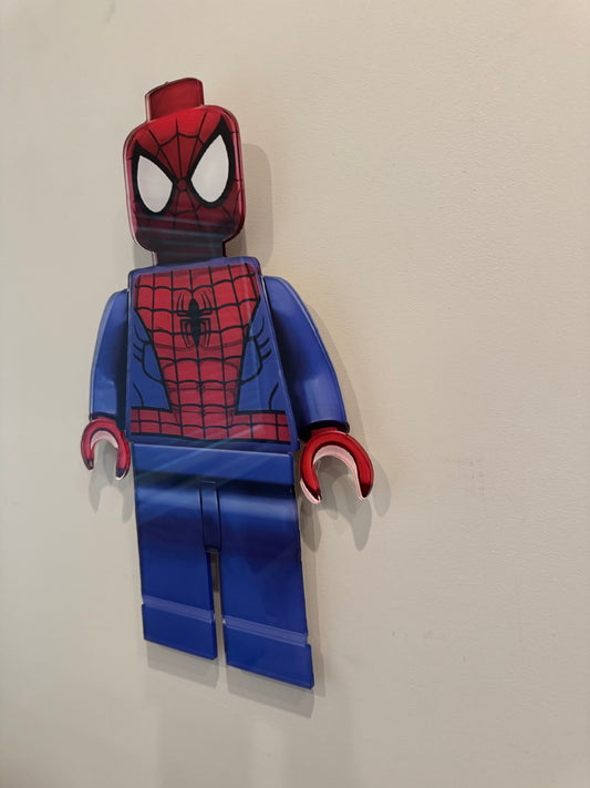 Lego Spidey Wall Art