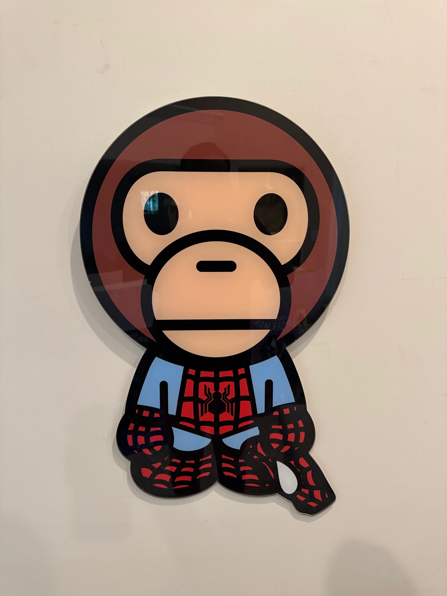 Spidey x Baby Milo Wall Art
